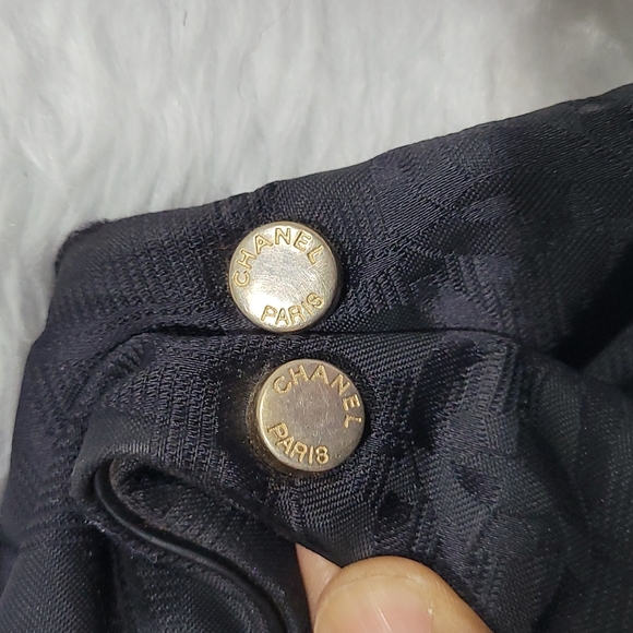 Chanel Nylon CC Jacquard Travel Line Bag - Picture 15 of 16